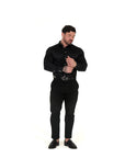 Muscle Fit Hemd - Schwarz