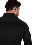 Muscle Fit Hemd - Schwarz