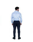 Muscle Fit Hemd - Blau