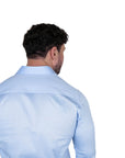 Muscle Fit Hemd - Blau