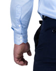 Muscle Fit Hemd - Blau