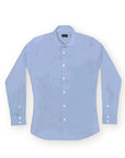 Muscle Fit Shirt - Blue - HOCA CLOTHING