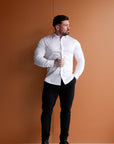 Muscle Fit Shirt - White