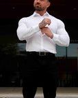 Muscle Fit Shirt - White